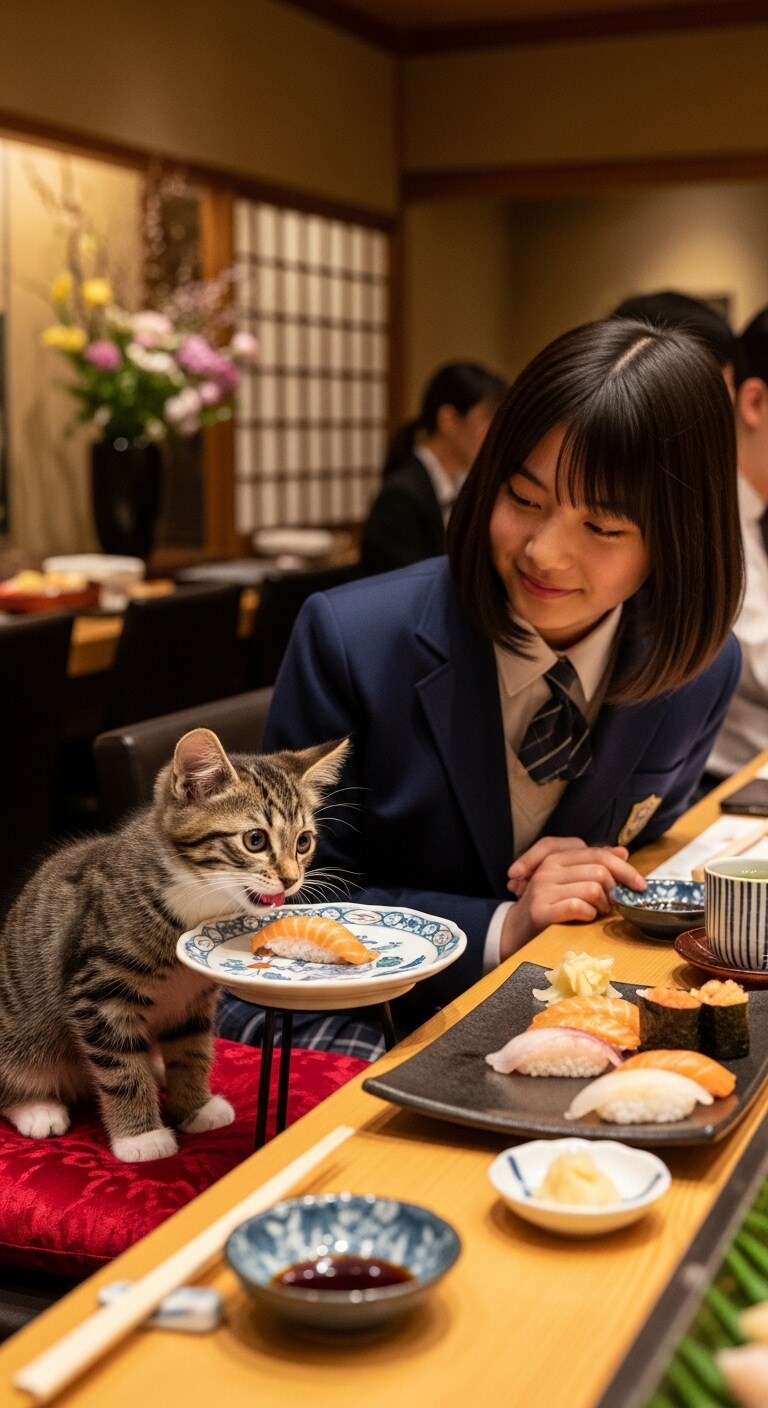 仔猫の夢と現実《憧れるにゃ》