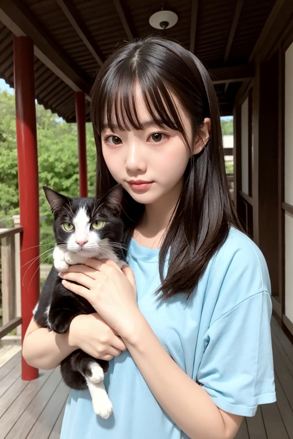 猫と私2