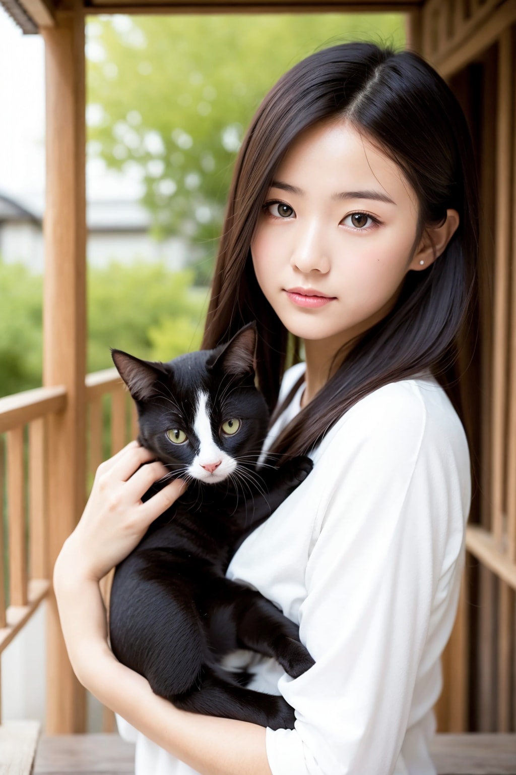 猫と私2