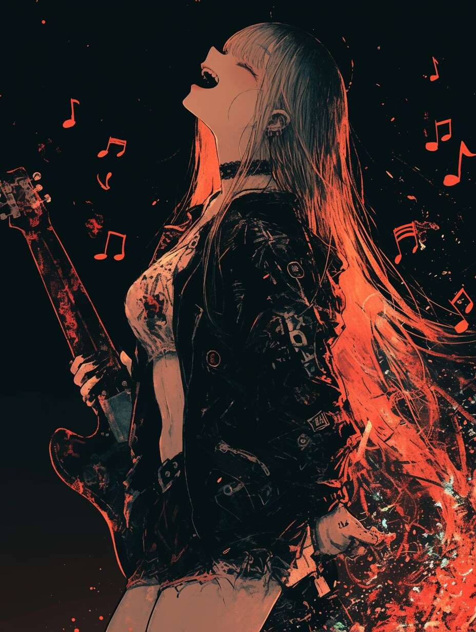 歌姫🎵AIart　オレンジ | の人気AIイラスト・グラビア