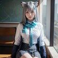 砂狼シロコ[ブルーアーカイブ] Sunaookami Shiroko-Blue Archive 5枚目