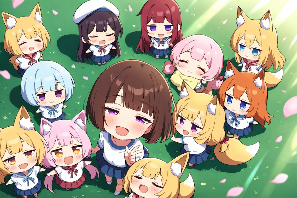 「人間-聞いて-！(♪」。