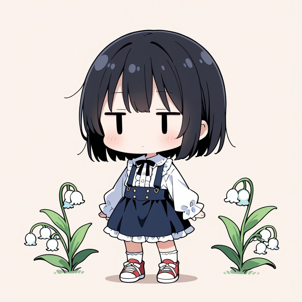 スズランを愛でる