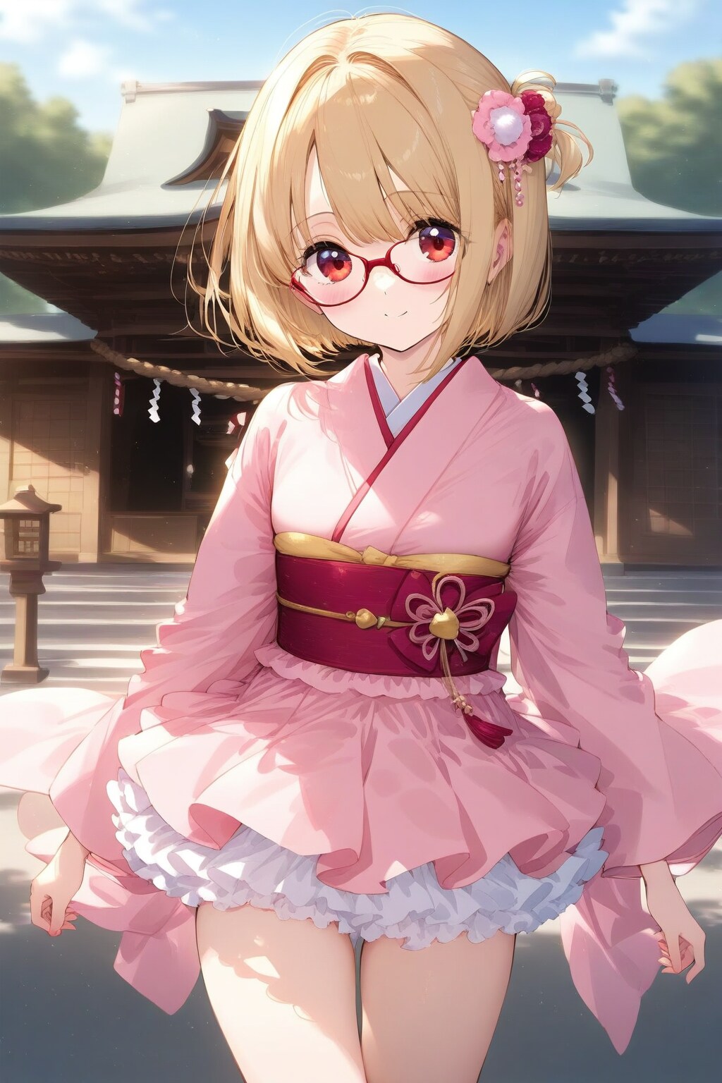 ここを通りたかったら私を褒めて撫でて抱きしめてから行きなさい