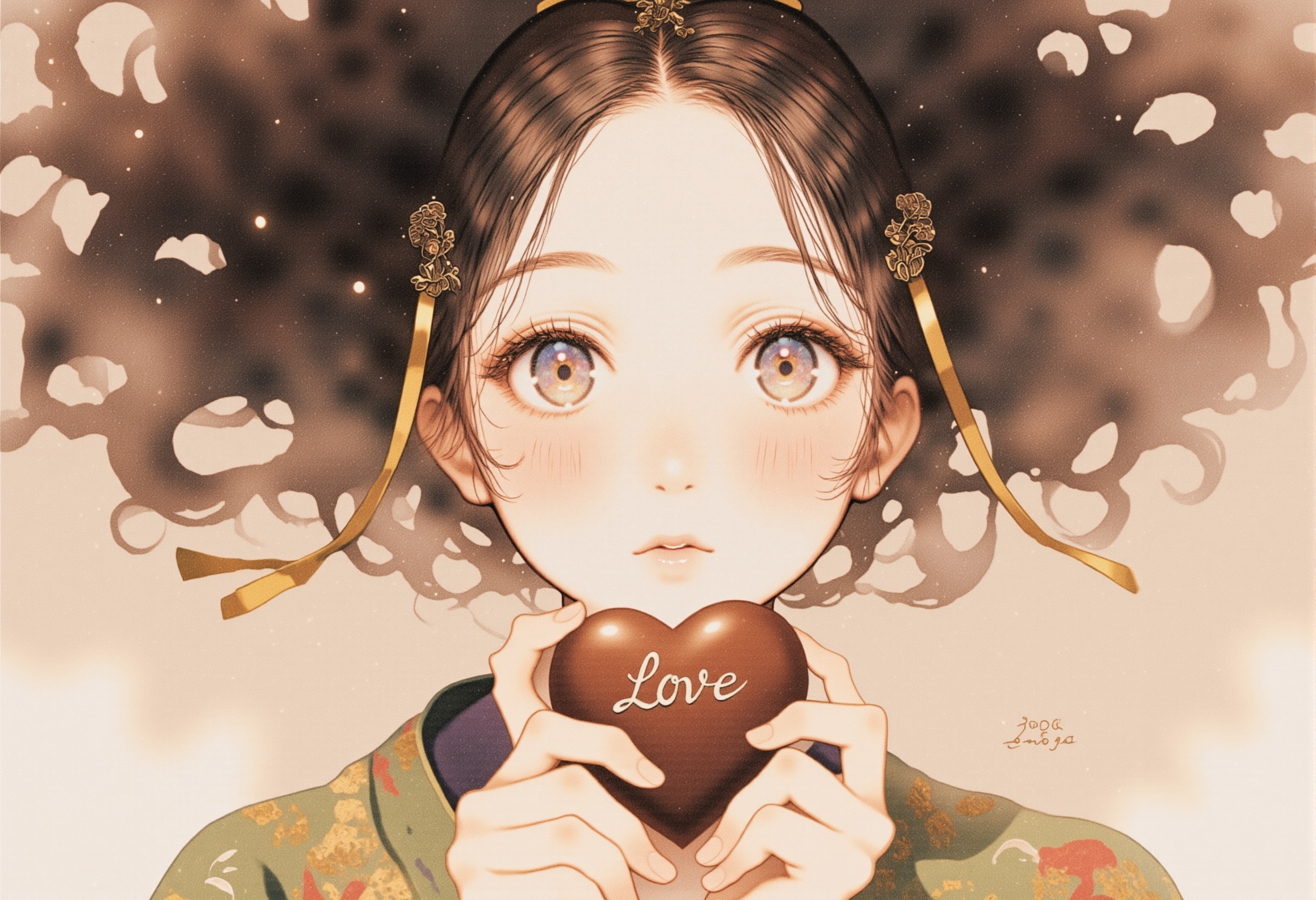 恋の視線 3 | の人気AIイラスト・グラビア