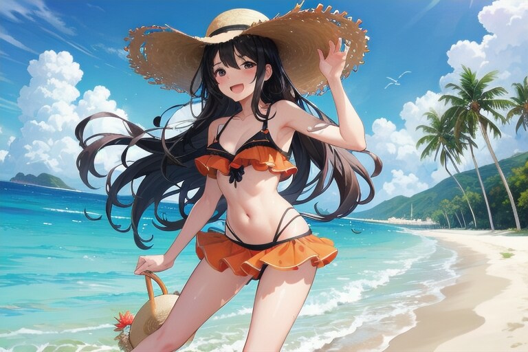 黒ビキニさん