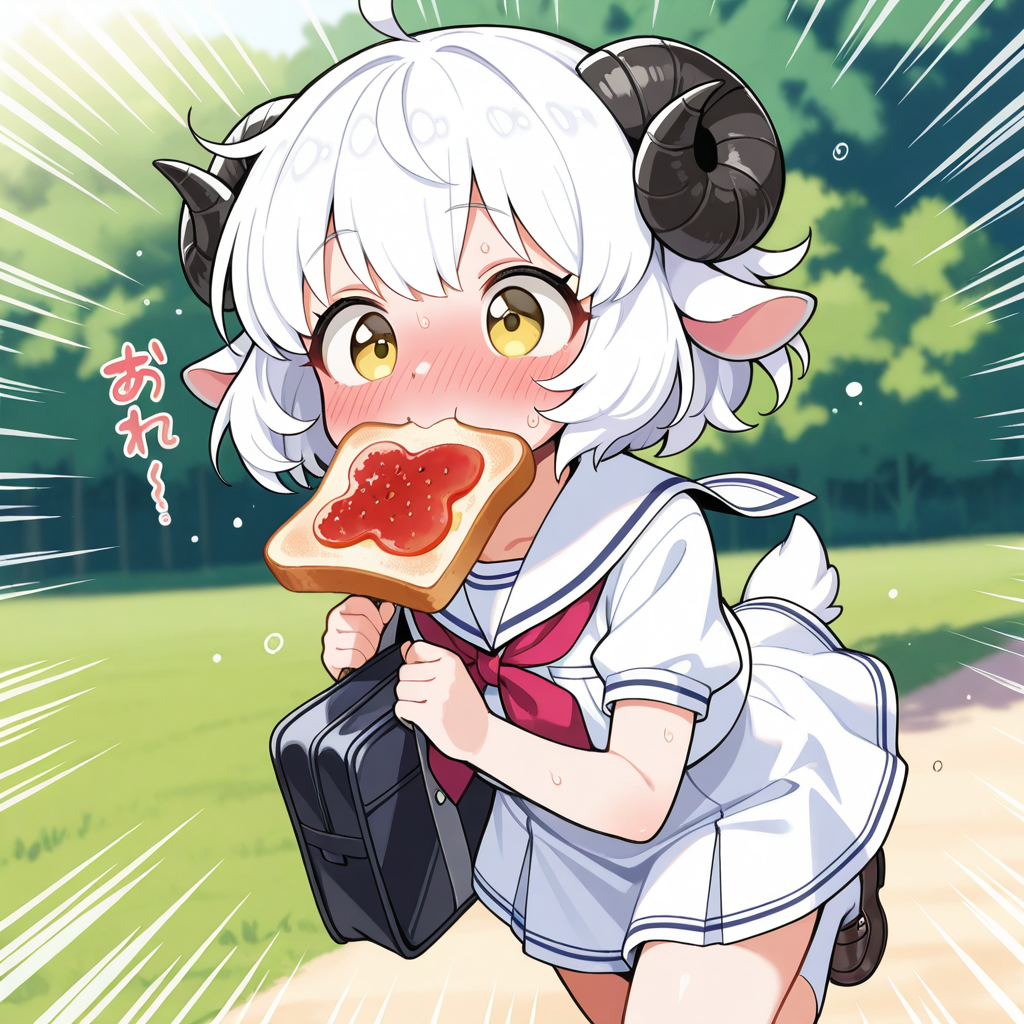 ねっ、寝坊しちゃいましたぁぁ～っ！！