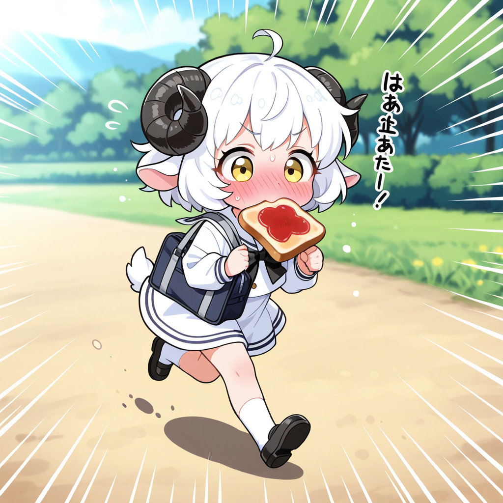 ねっ、寝坊しちゃいましたぁぁ～っ！！