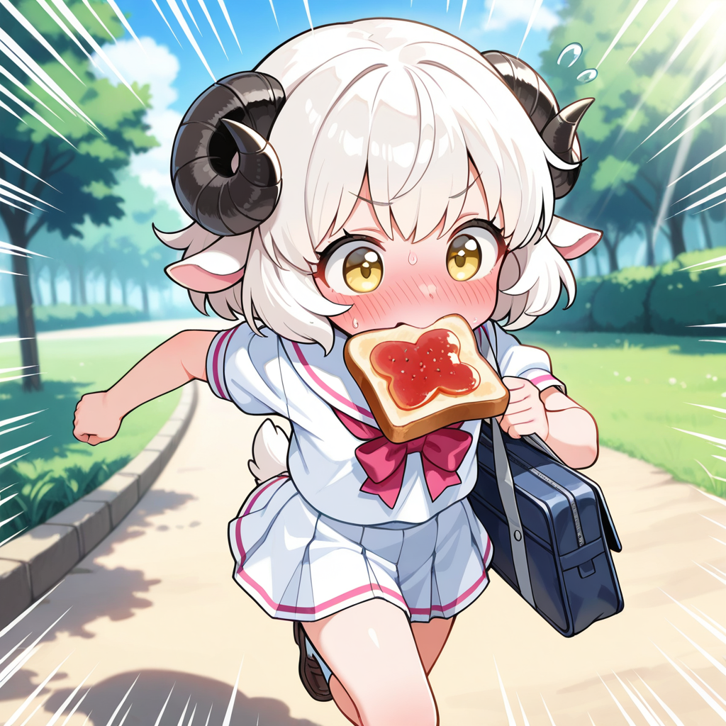 ねっ、寝坊しちゃいましたぁぁ～っ！！