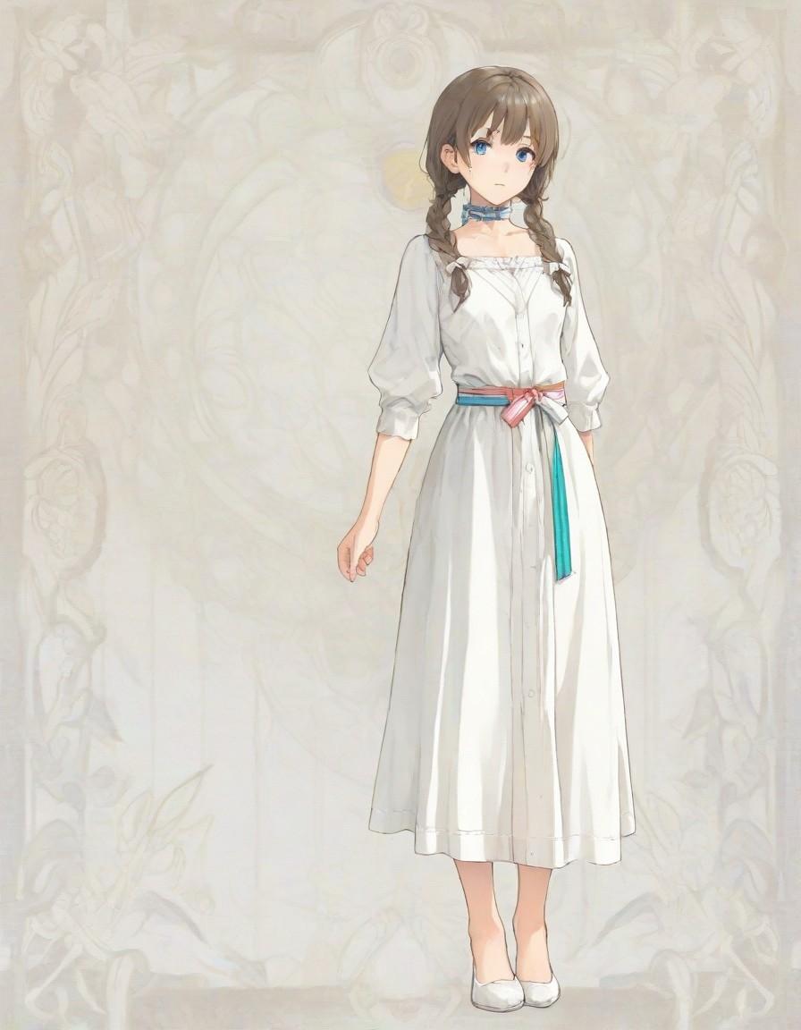 三つ編みのお嬢様 | の人気AIイラスト・グラビア