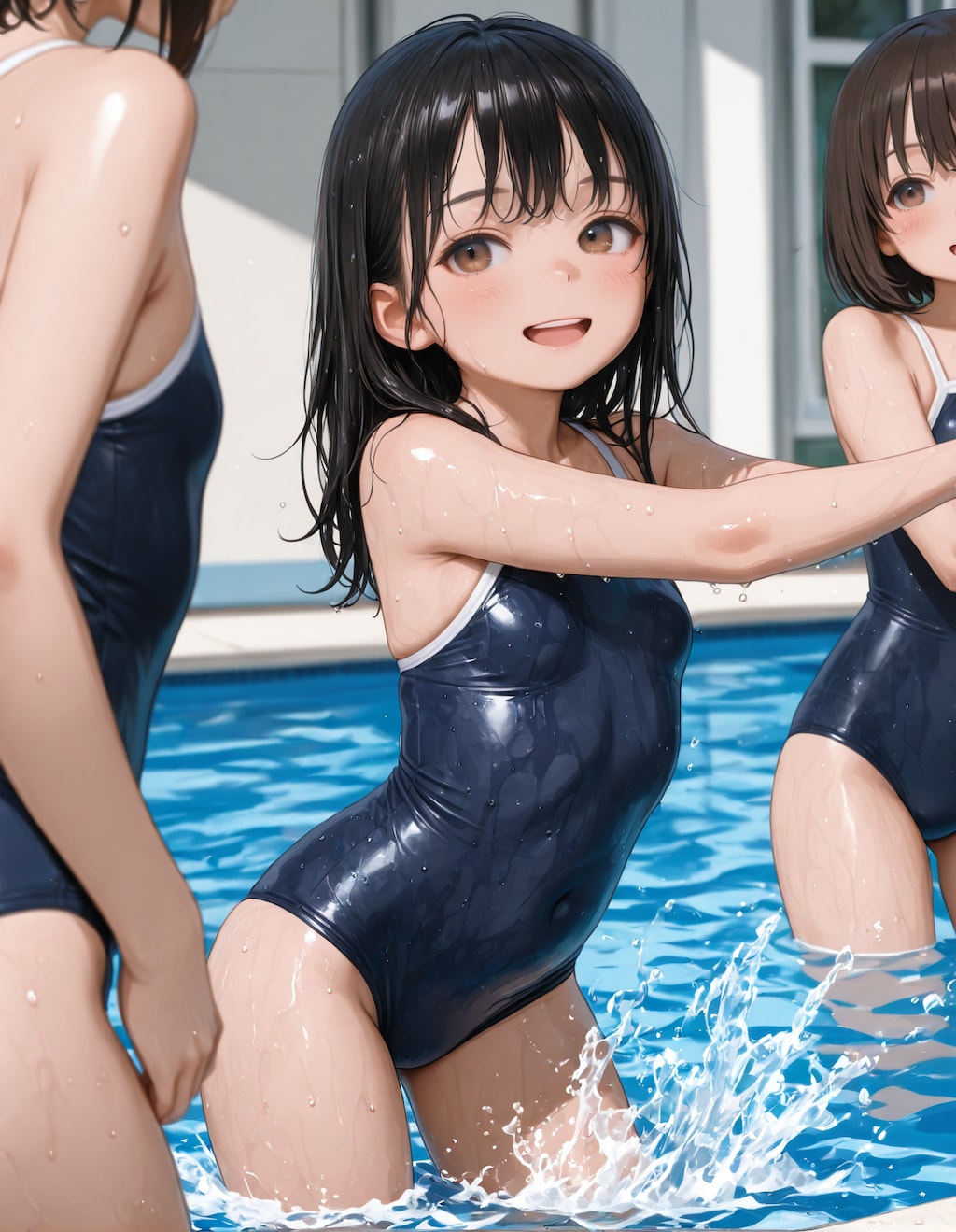 水遊び