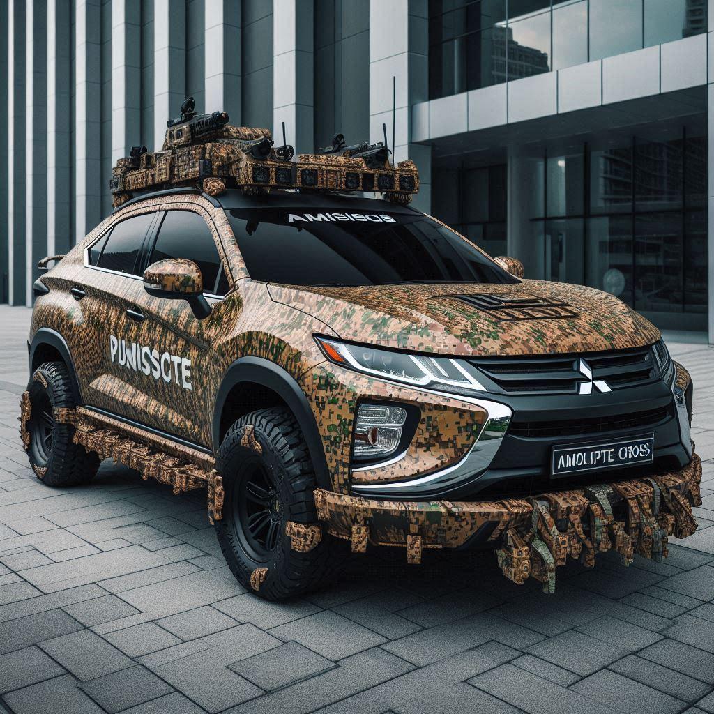 三菱エクリプスクロス軍用車