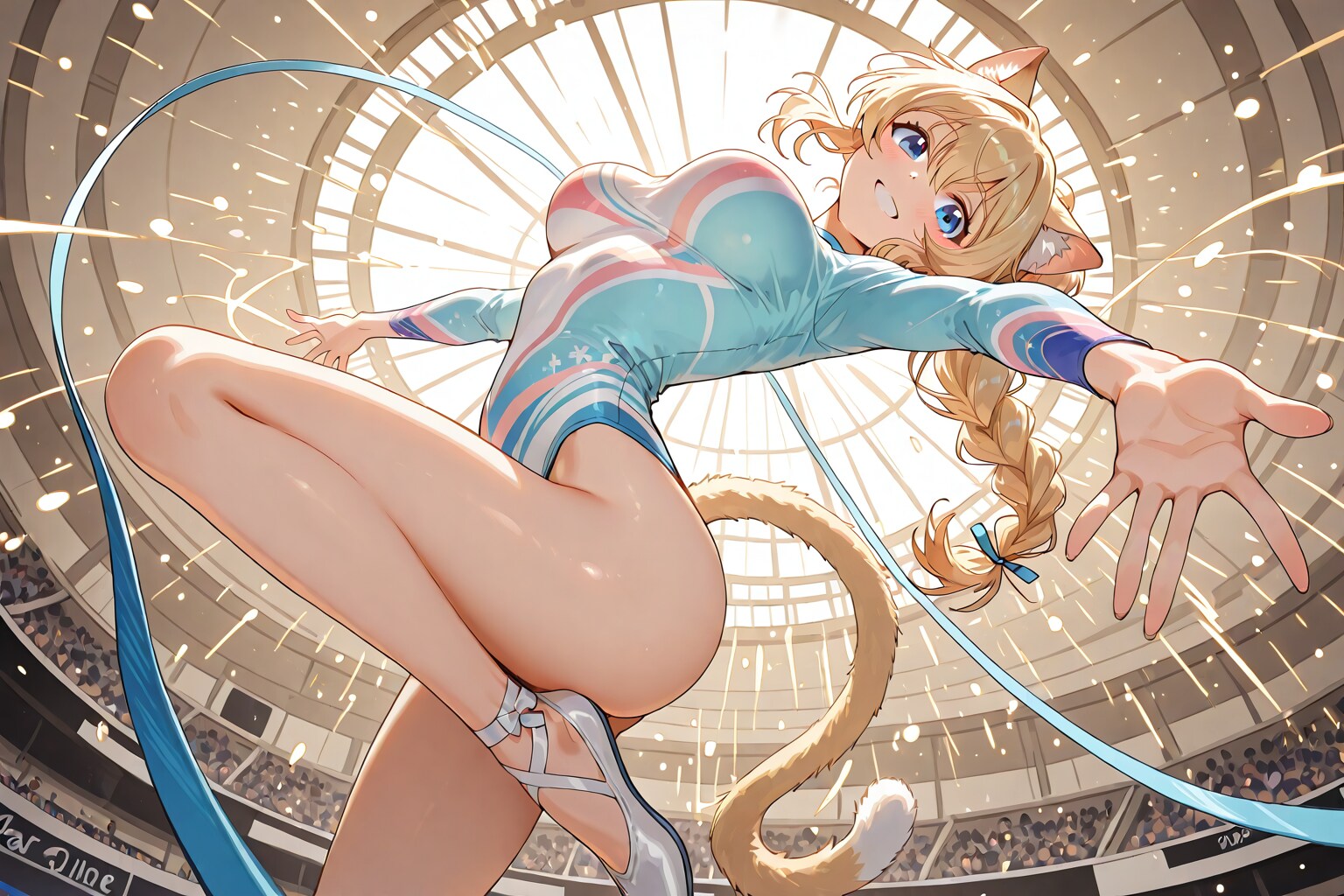 新体操部、ルル参戦！