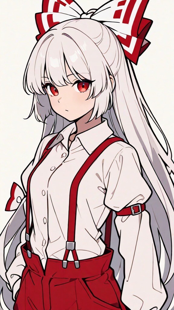 fujiwara no mokou (touhou) | の人気AIイラスト・グラビア