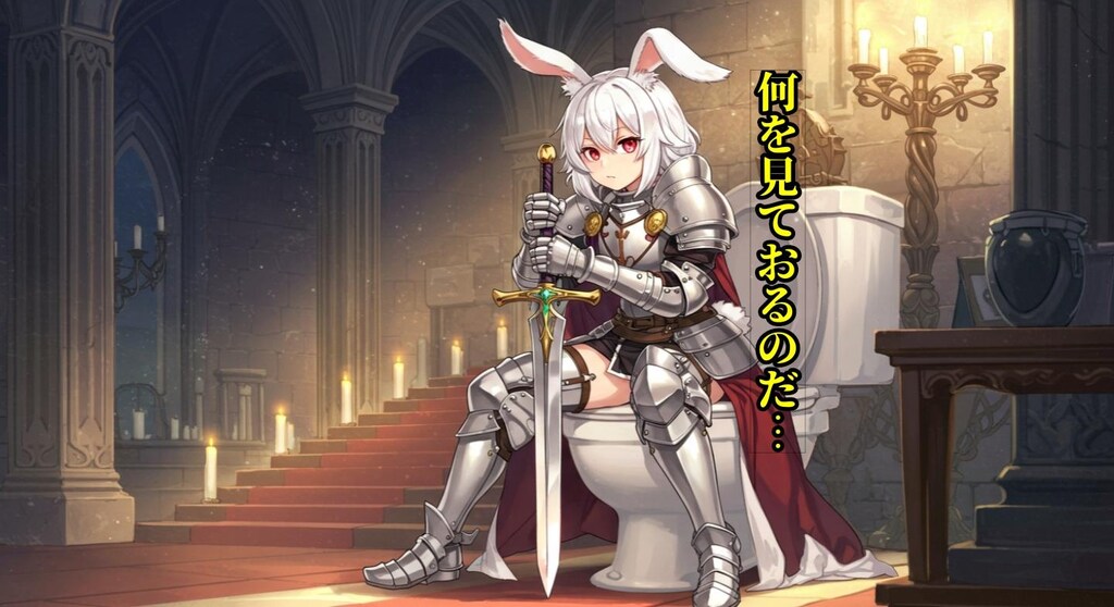 『トイレの騎士王』キャロット・ポタージュ【ニャンノ世界】