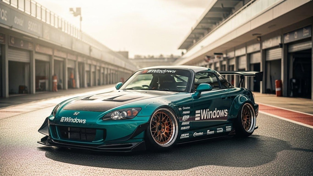 Windows S2000レーシングカー