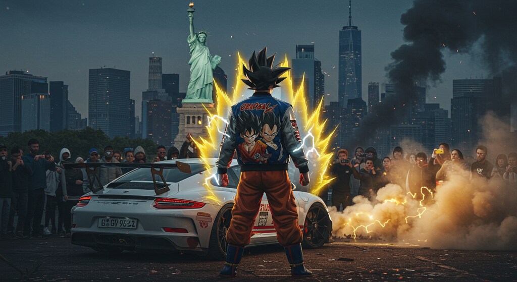 孫悟空とポルシェ