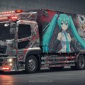 三菱ふそう初音ミクトラック 4枚目