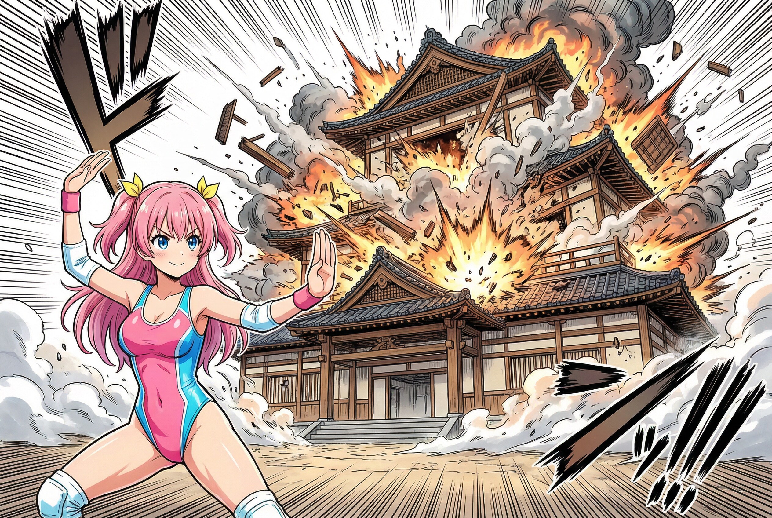 爆発！