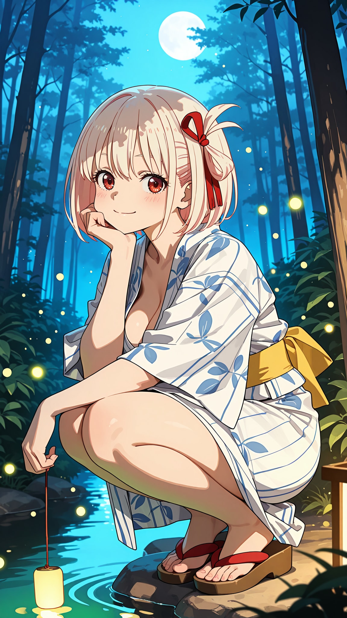 蛍の渓流