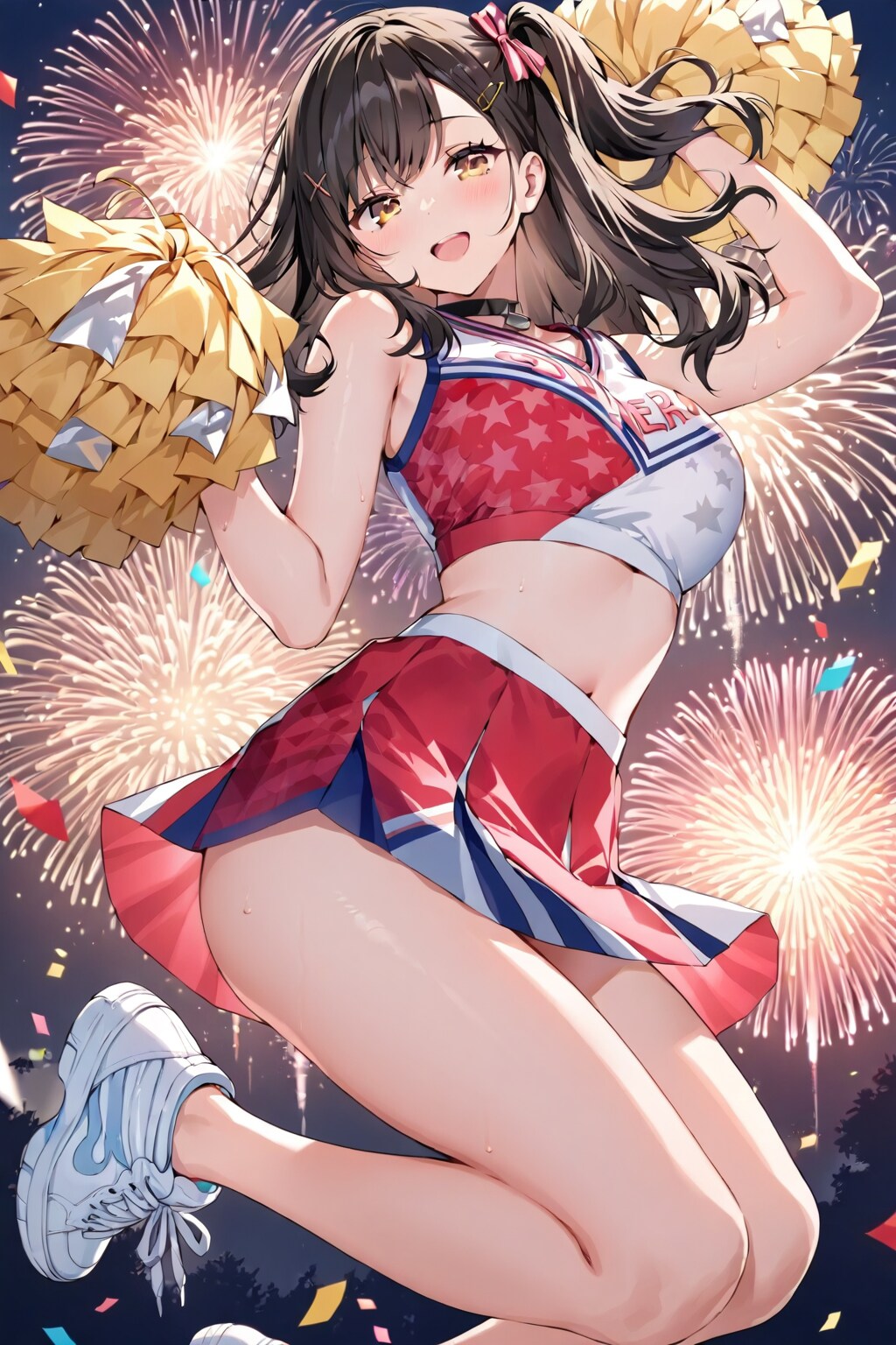 美少女チアガール | の人気AIイラスト・グラビア