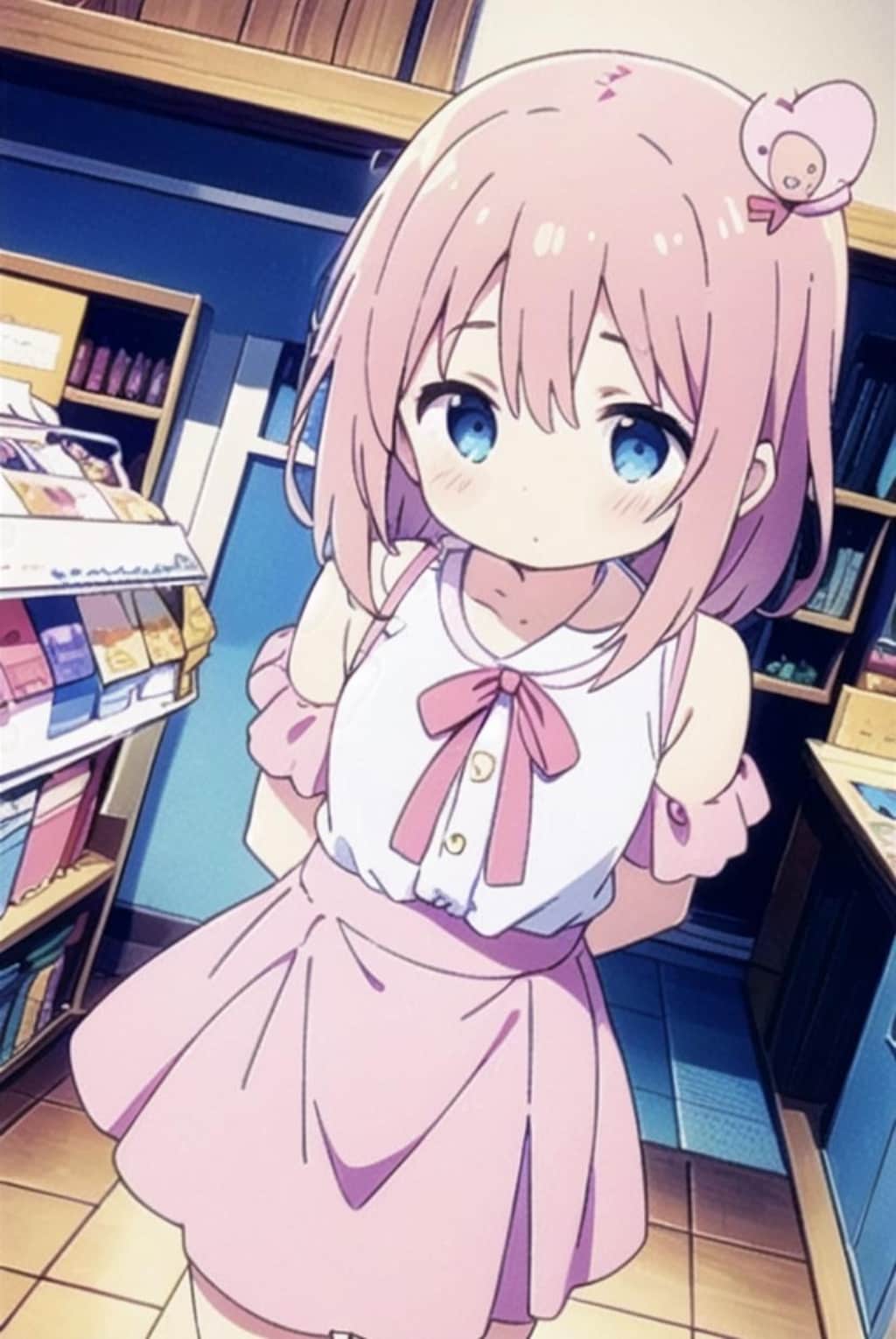 ピンクのスカート4☆