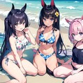 架空ウマ娘・水着イベント開催！（１６） 3枚目