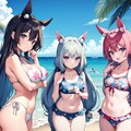架空ウマ娘・水着イベント開催！（１６） 4枚目