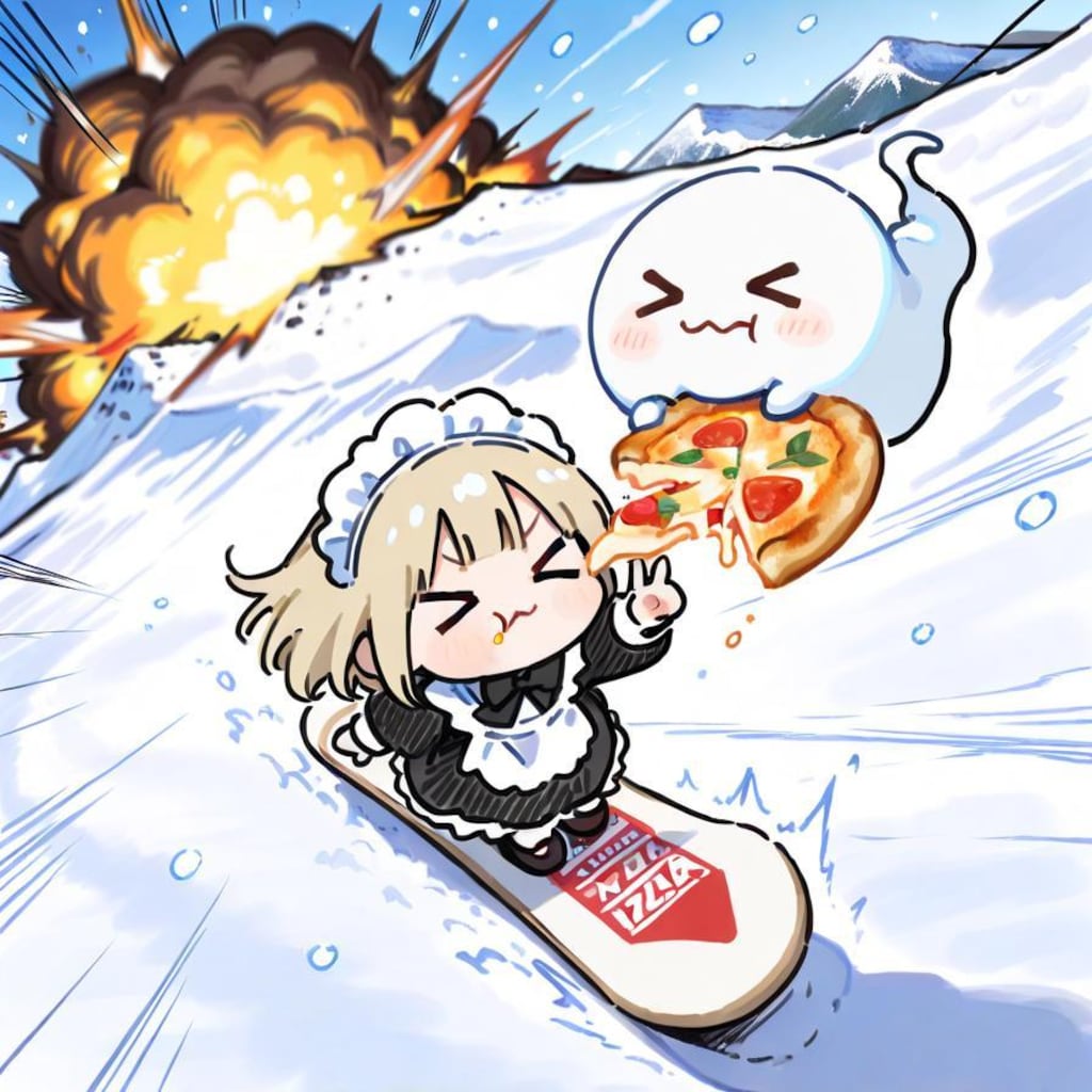🍕🏂💨💨💨ｽﾞｼｬｰｰｰｰｰ