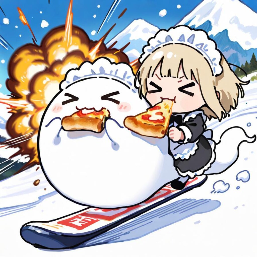 🍕🏂💨💨💨ｽﾞｼｬｰｰｰｰｰ