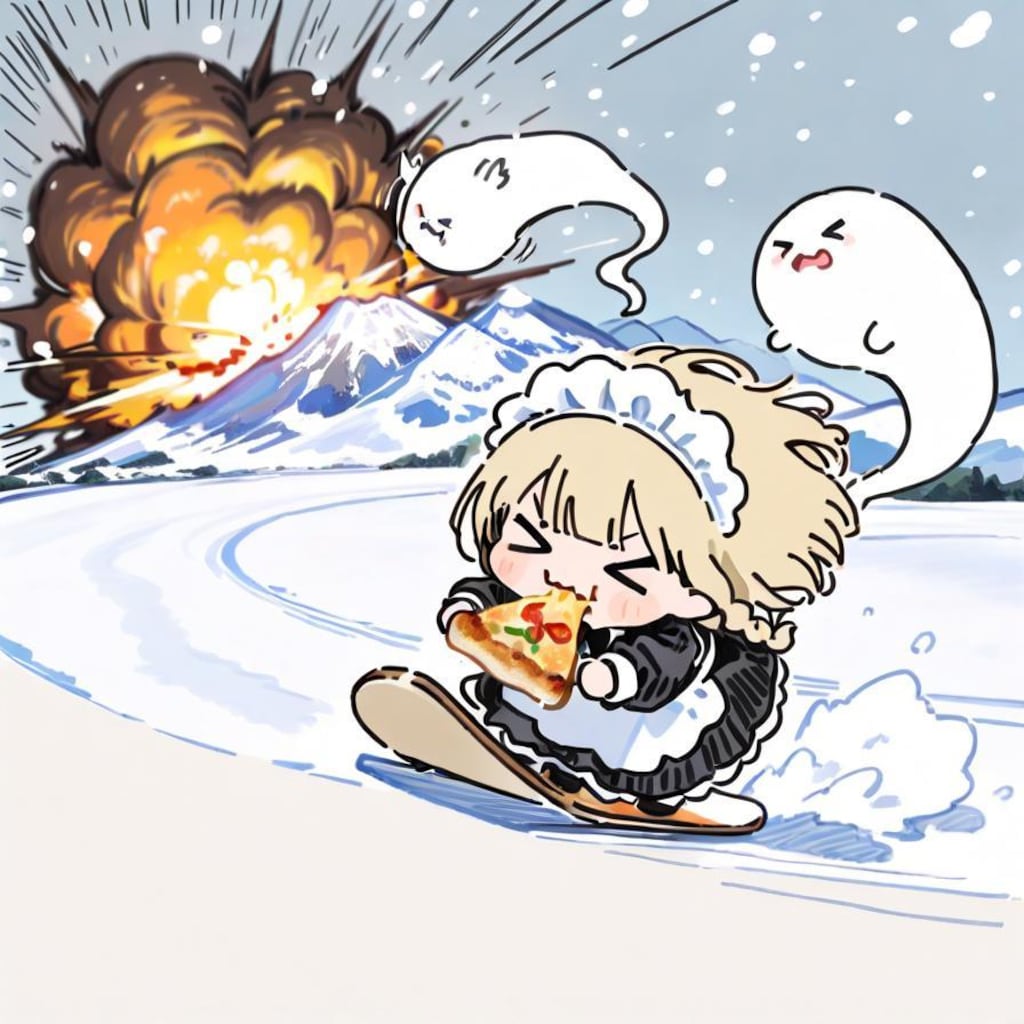 🍕🏂💨💨💨ｽﾞｼｬｰｰｰｰｰ