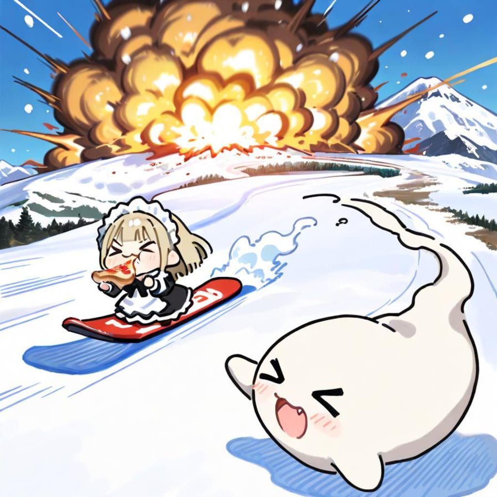 🍕🏂💨💨💨ｽﾞｼｬｰｰｰｰｰ