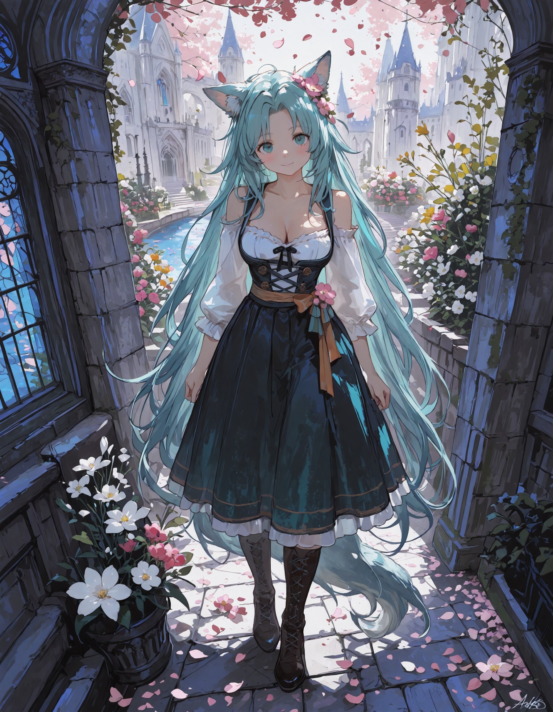 けもみみがいる風景