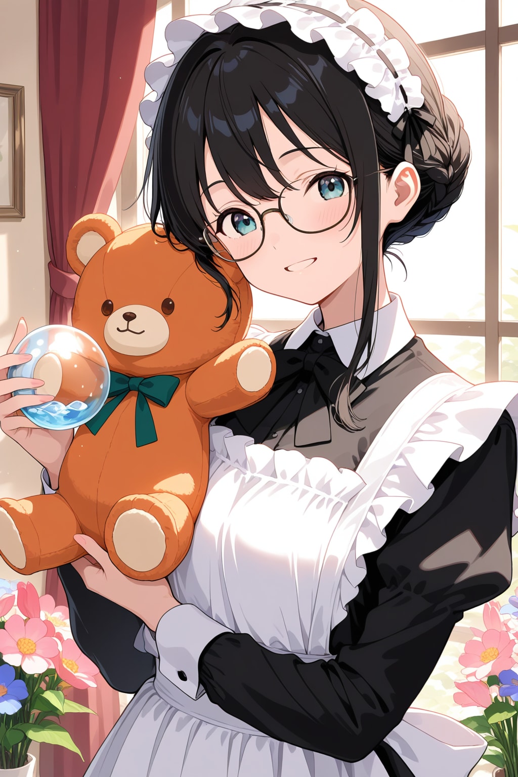 テディベアとメイド