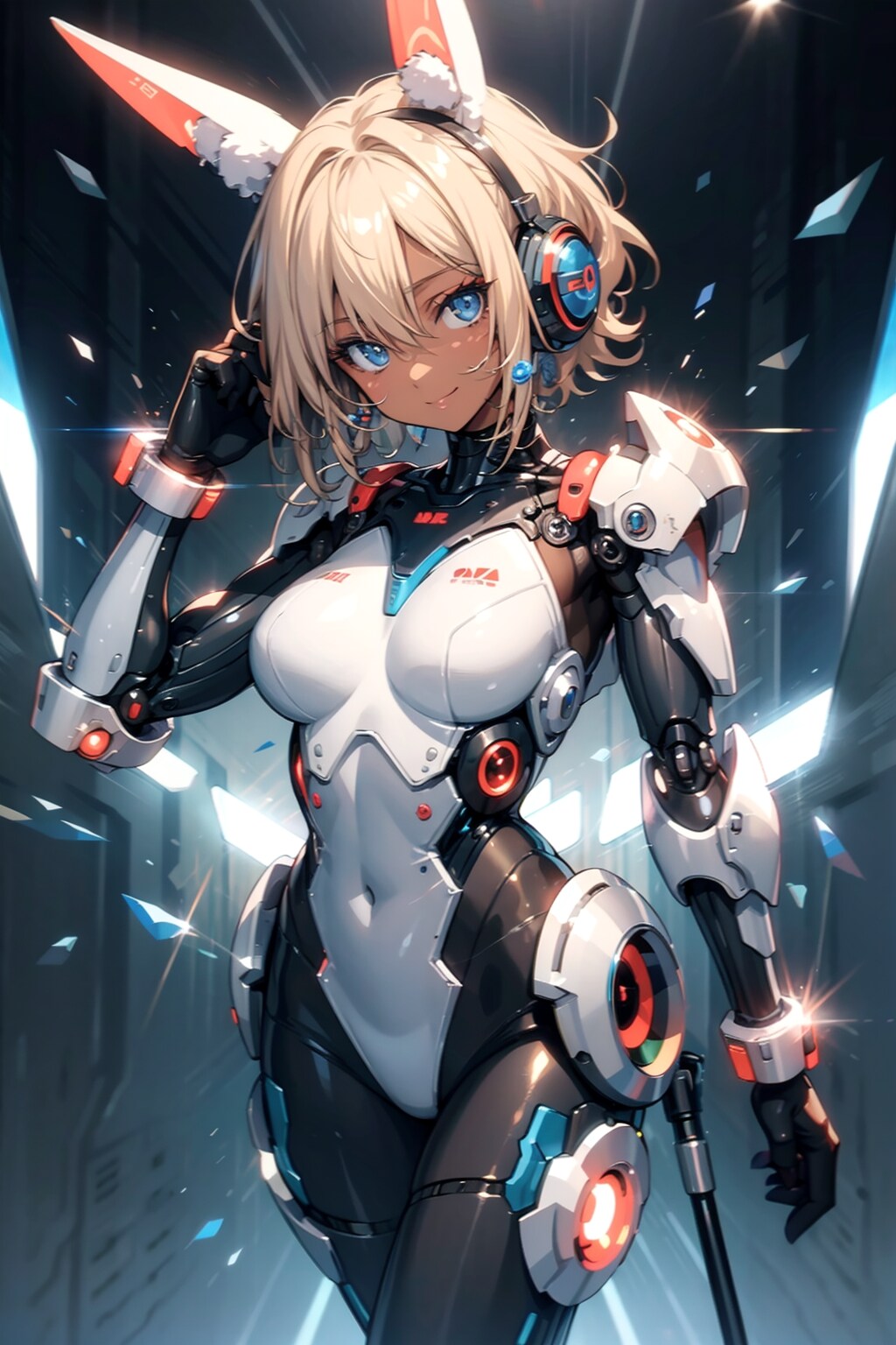 金髪碧眼バニーメカ娘107