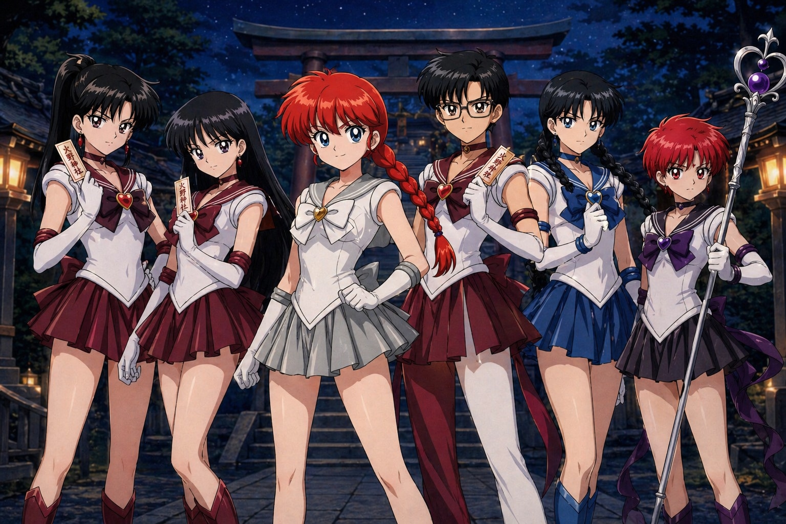 美少女戦士セーラーサターンアヤ第22話 | の人気AIイラスト・グラビア