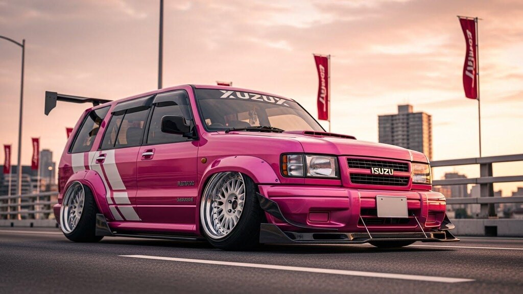 いすゞビッグホーンのドリ車