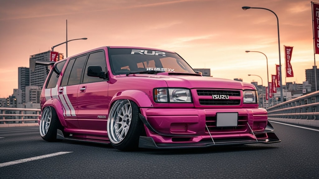 いすゞビッグホーンのドリ車