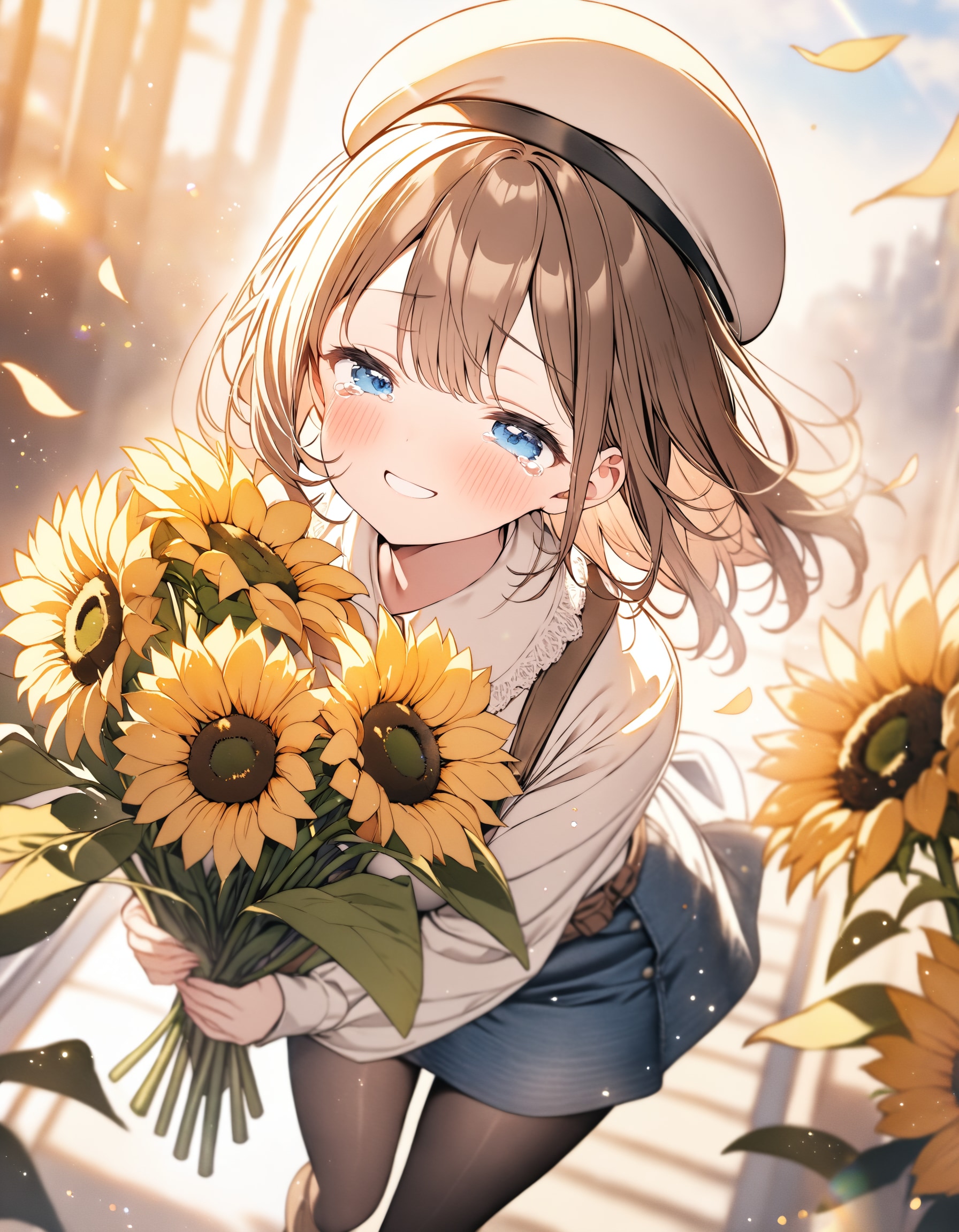 夏の思い出ひまわりXL | の人気AIイラスト・グラビア