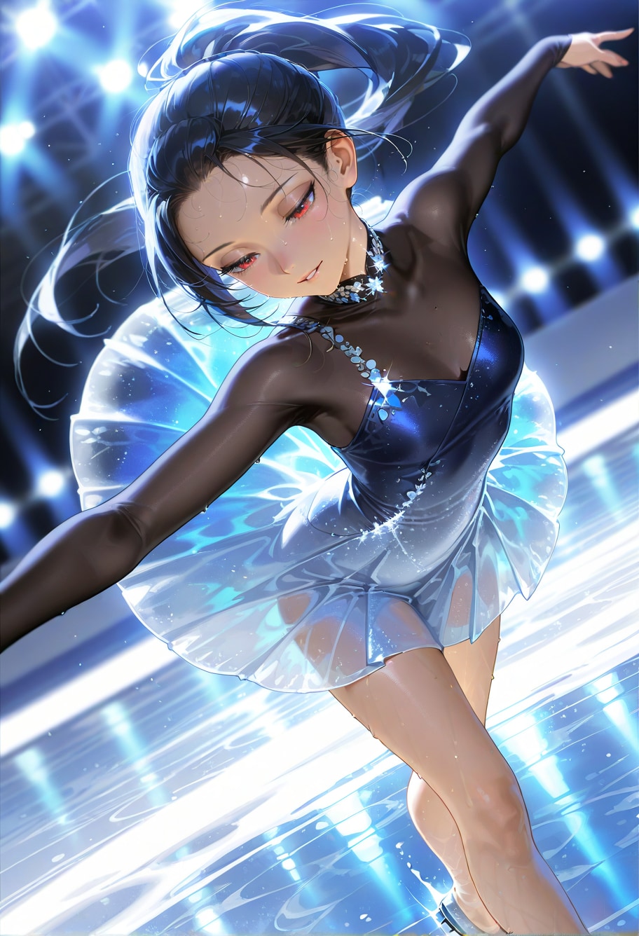 銀盤の少女 | の人気AIイラスト・グラビア