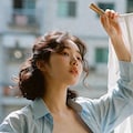 おっぱい丸出し洗濯 2枚目