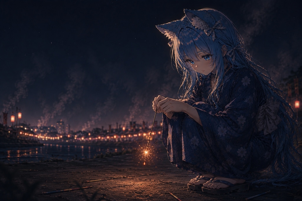 姫猫は、消えゆく光に明日を怯えている