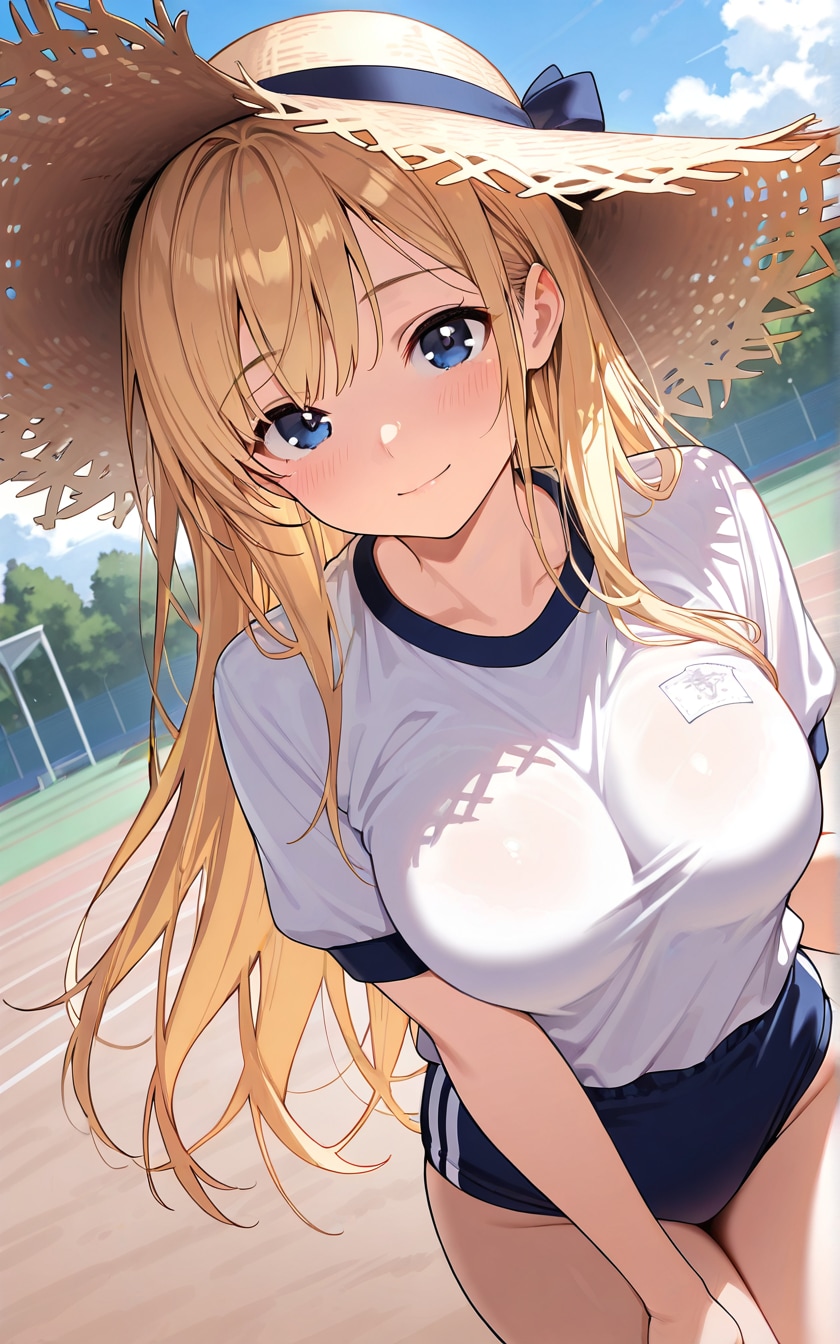 麦わらブルマ