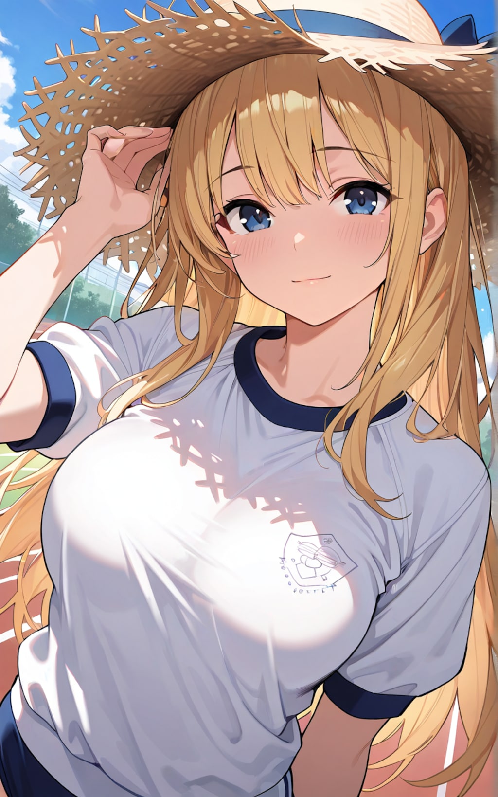 麦わらブルマ