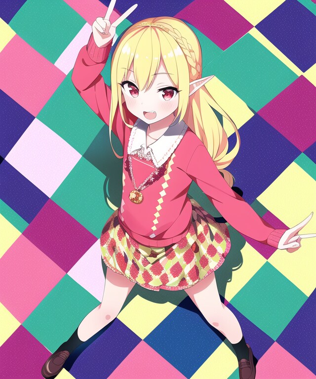 パッチワークな背景！