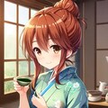 瀬莉ちゃんのお茶 2枚目