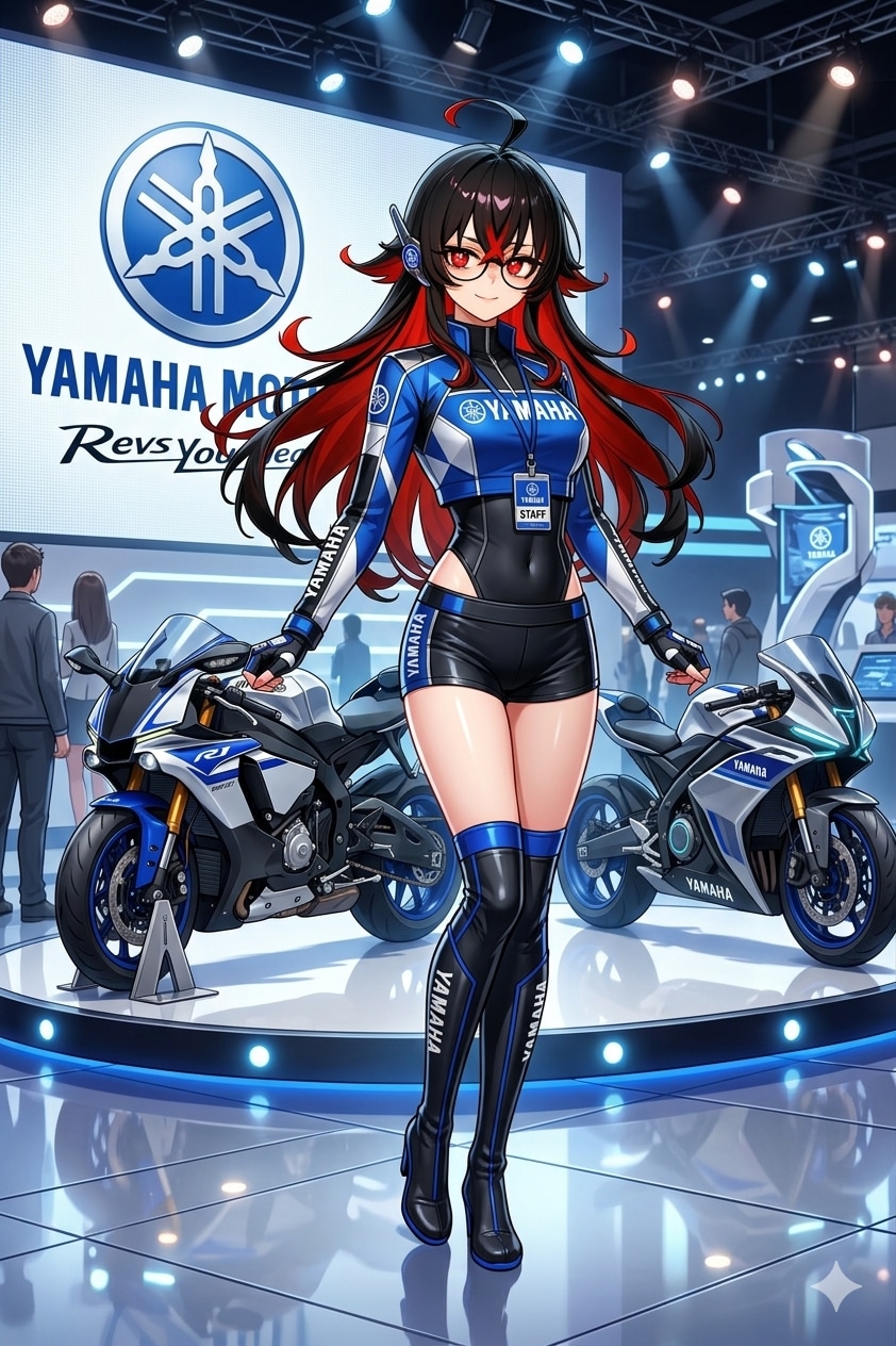 YAMAHAブースへようこそ！