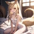 狐っ娘にウェディングドレスを 8枚目