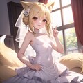 狐っ娘にウェディングドレスを 4枚目