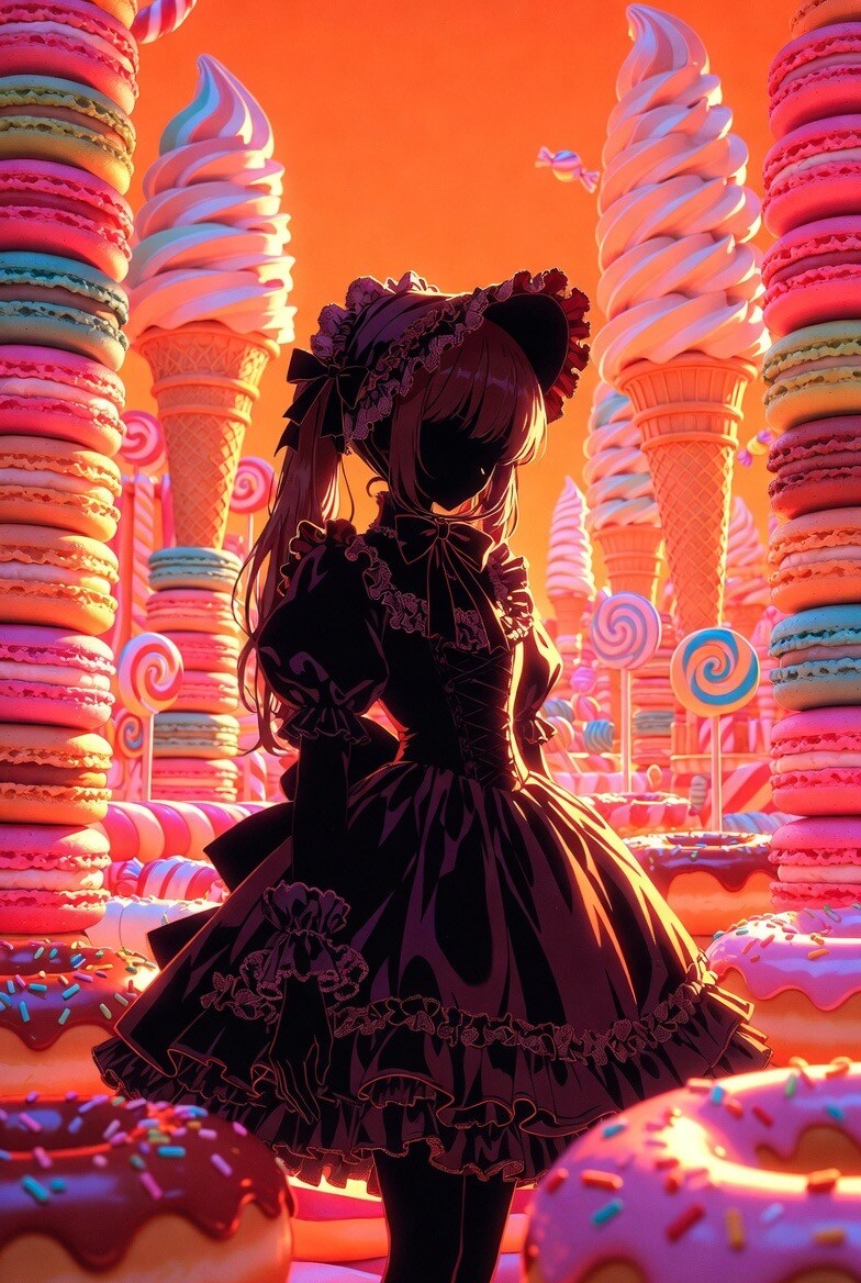 Gothic Lolita Alice in Sweets Land